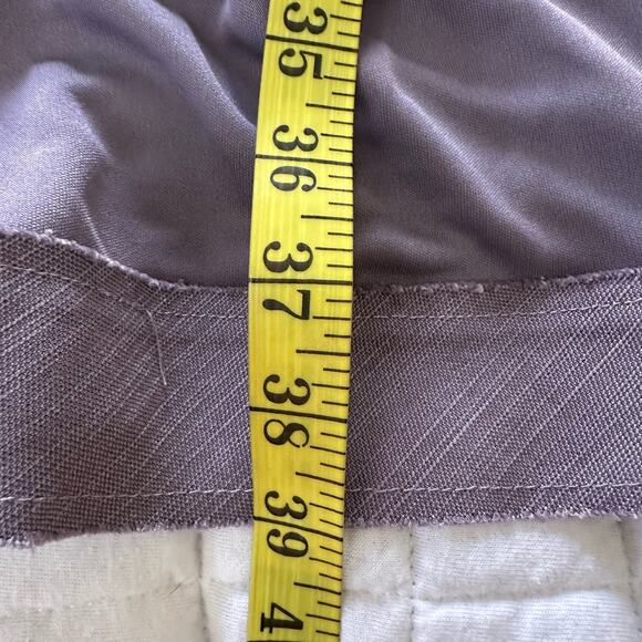 ALBERTA FERRETTI Womens Dress 10 Purple Belted Ruched Modern Evening Cocktail - Picture 12 of 14